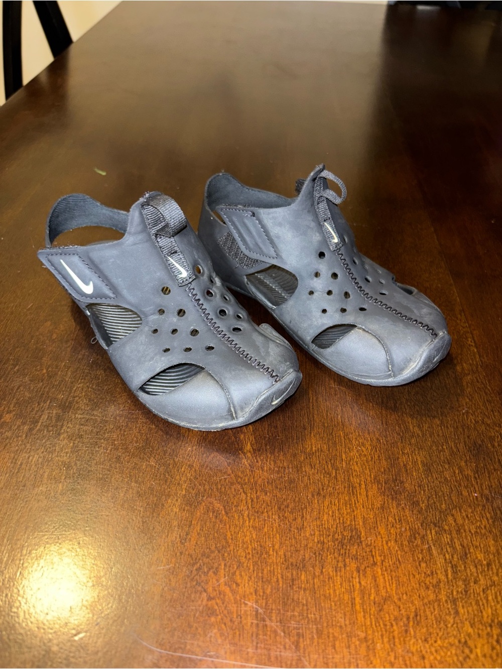 Nike Kids Black Sandals
